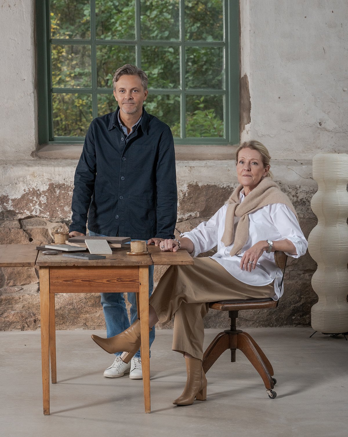 Tuotepäälliköt Johan Körner ja Mia Larsson