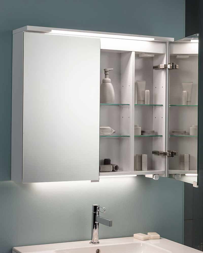 Svedbergs -kylpyhuone - Peilikaapit