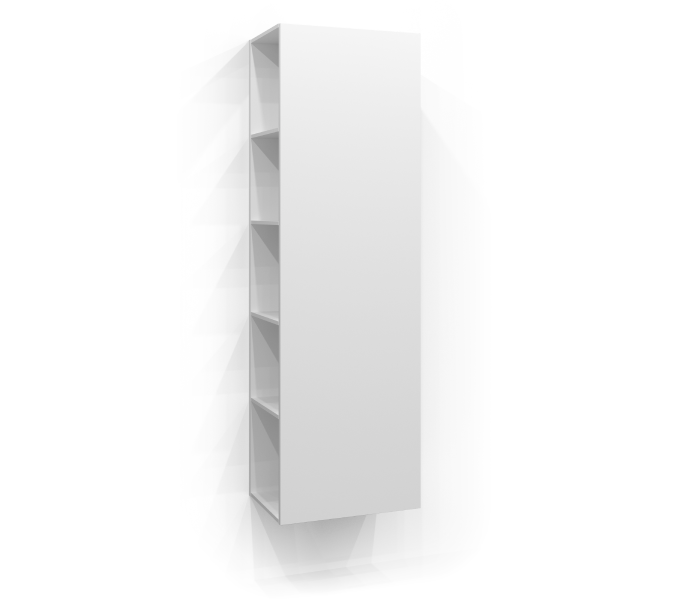 Korkean kaapin 160x35 Avohylly