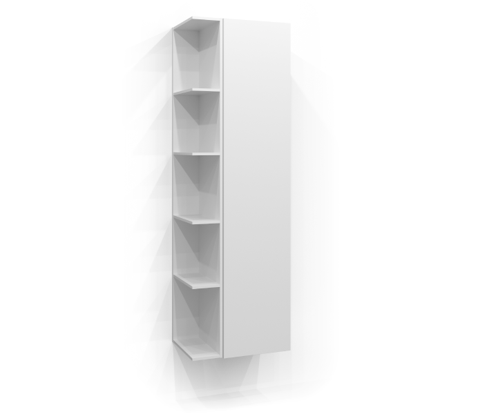 Korkean kaapin 160x35 Avohylly