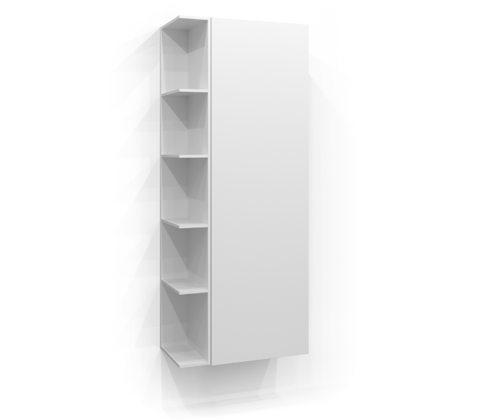 Korkean kaapin 160x50 Avohylly