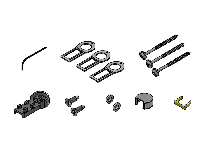 Skoga ruuvipussi Skoga ovi, kiiltävä