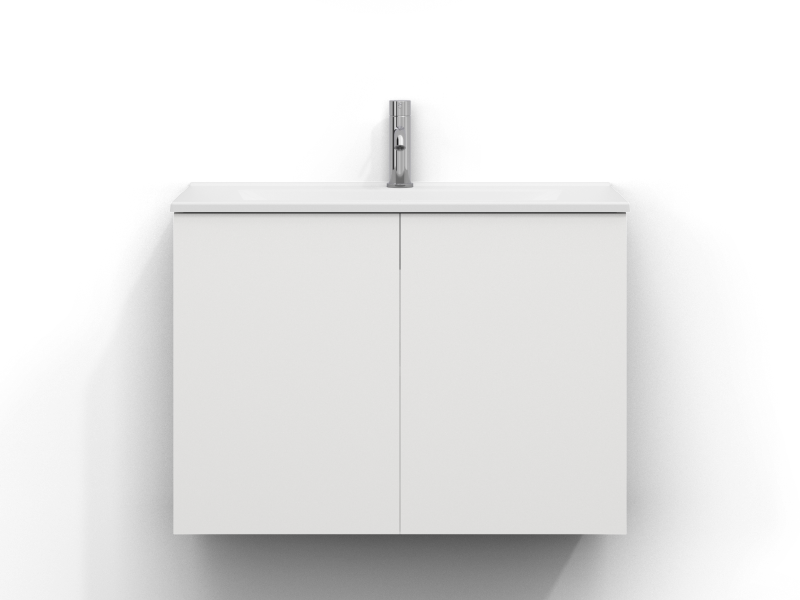 Stilla-allaskaappi 80x35, 2 ovea
